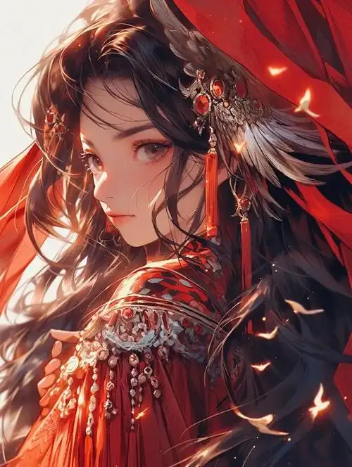 动漫女漫画原作封面